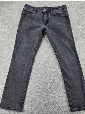 American Eagle Mens Slim Flex Jeans Mens 32x30 Black Wash Denim Stretch Pants